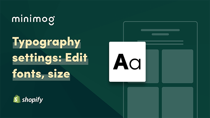 Setting typography